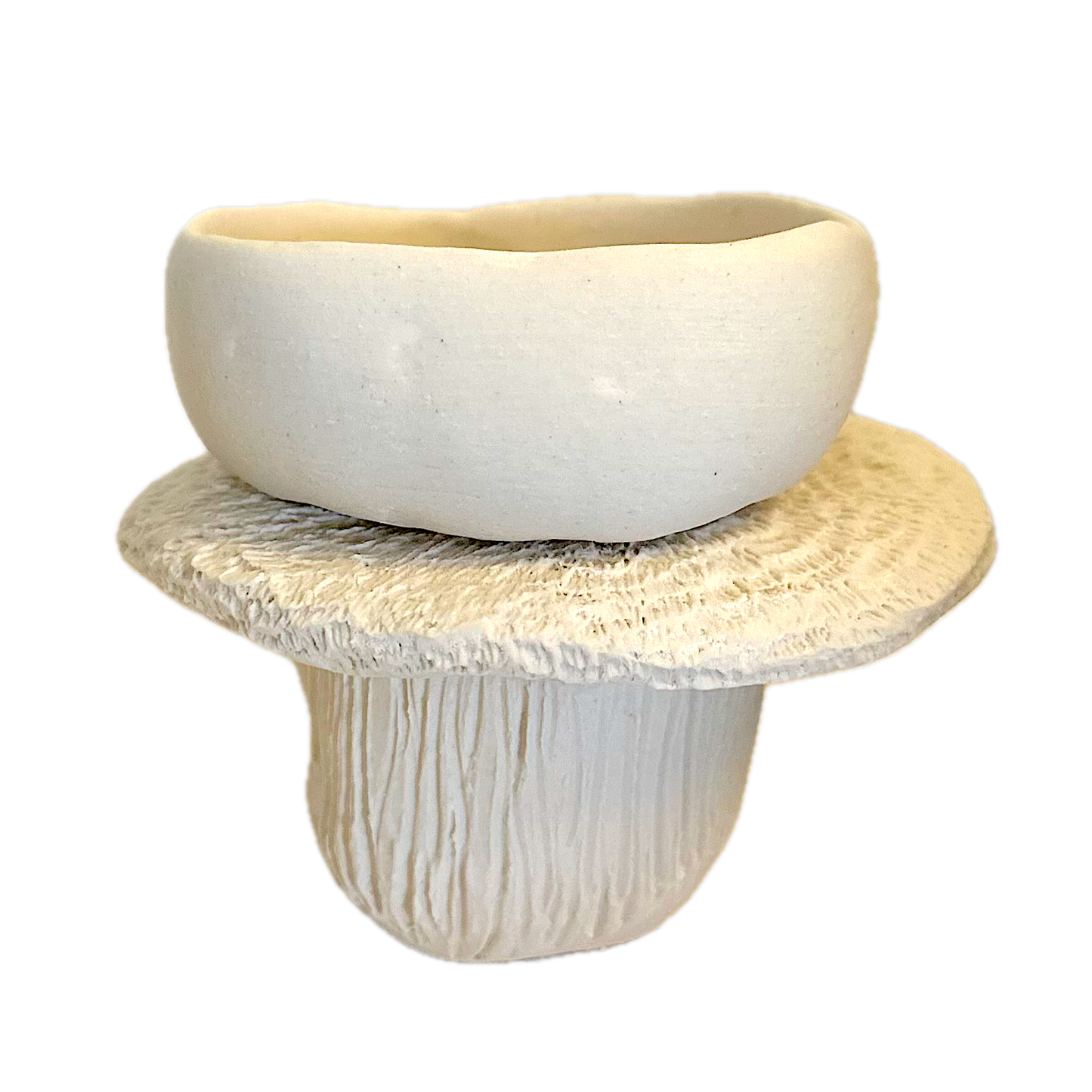 21009 - Medium 3 Piece Cream Vase