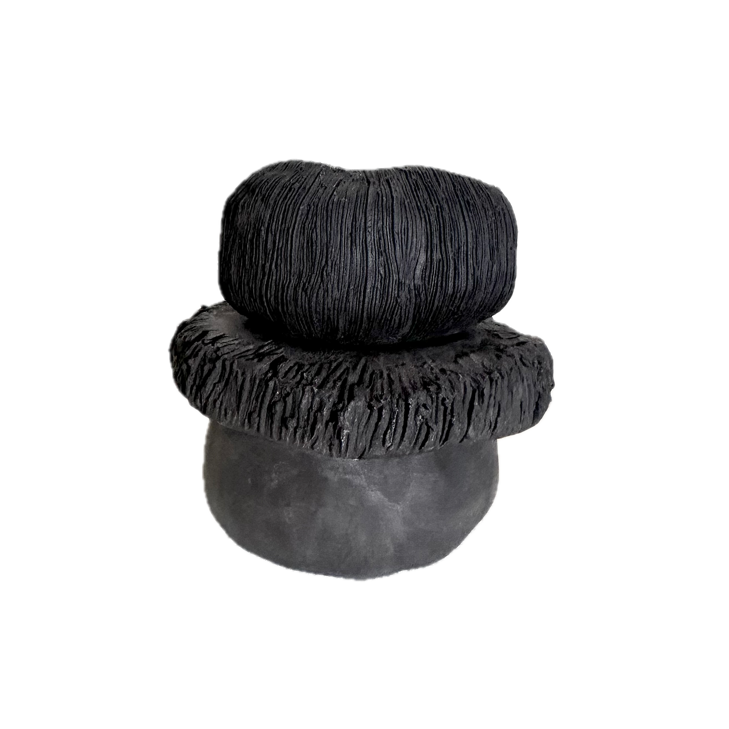 22008 medium 3 piece black vase