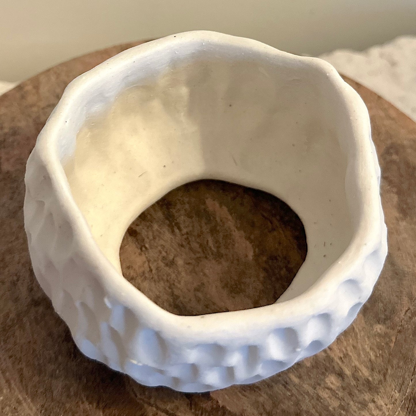 71001 - Large Cream Totem Piece