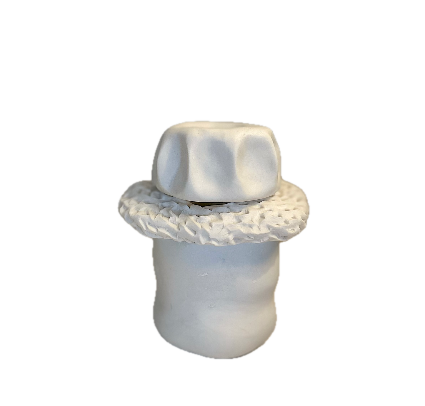 21002 - Medium 3 Piece Cream Vase