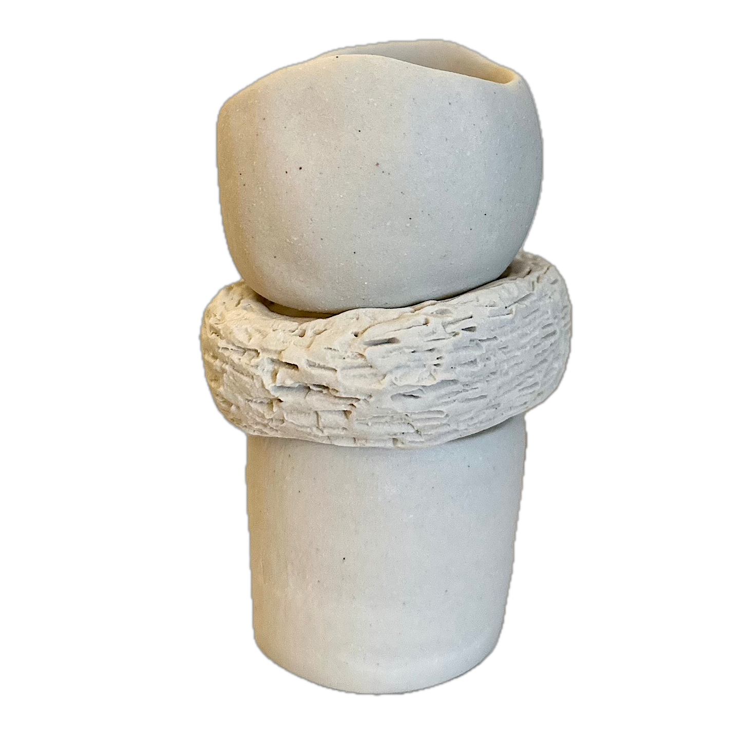21017 medium 3-piece cream vase